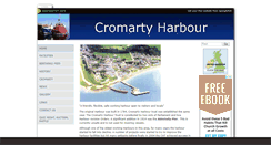 Desktop Screenshot of cromartyharbour.org