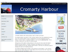 Tablet Screenshot of cromartyharbour.org
